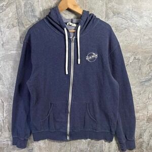 Blue moon embroidered zip up Vintage men's size XL #Embroidery #Beer #1977